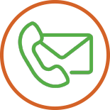 Telephone and Mail icon